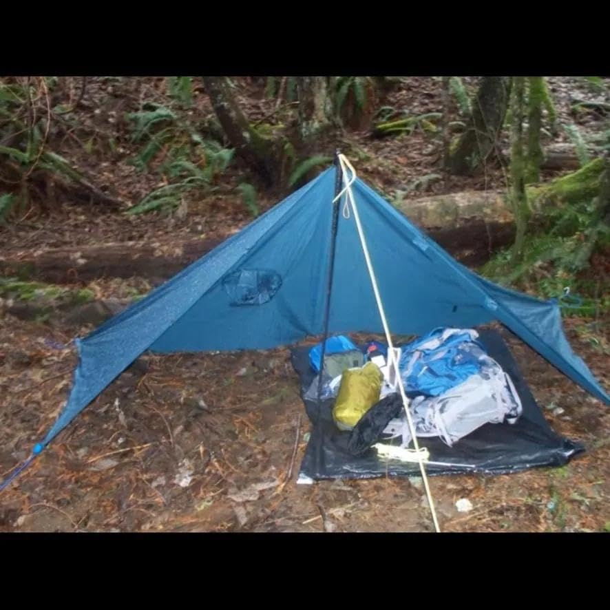 EQUINOX / Ultralite Poncho Shelter Blue